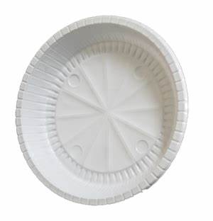 Pp Disp Plate 8- White Pp5001